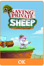 Saving Private Sheep : le jeu mobile pour rencontrer des moutons courageux !